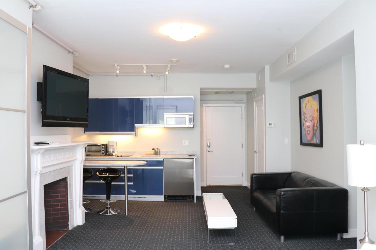 Stylish Newbury Street Studio, #4 Boston Buitenkant foto