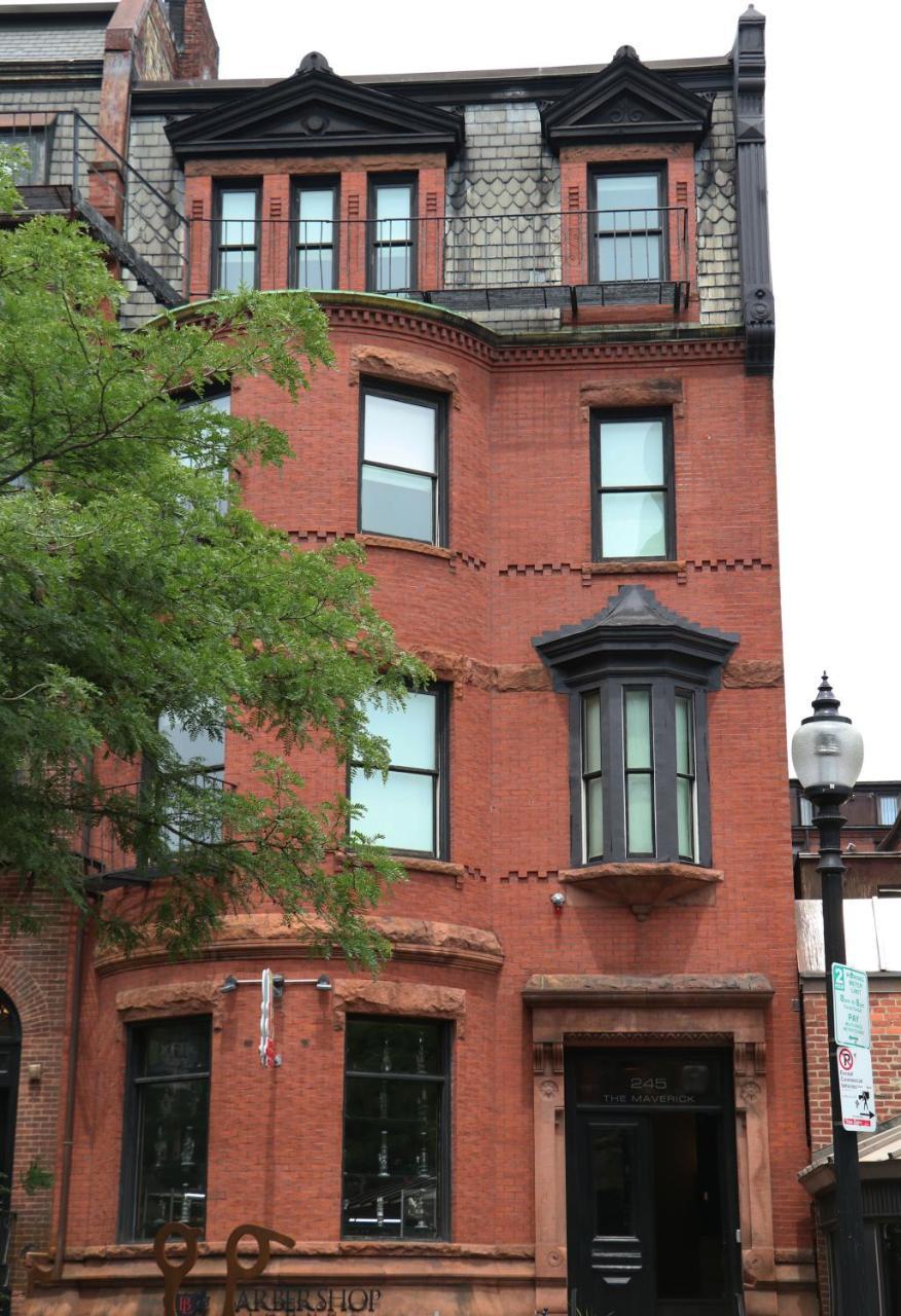 Stylish Newbury Street Studio, #4 Boston Buitenkant foto