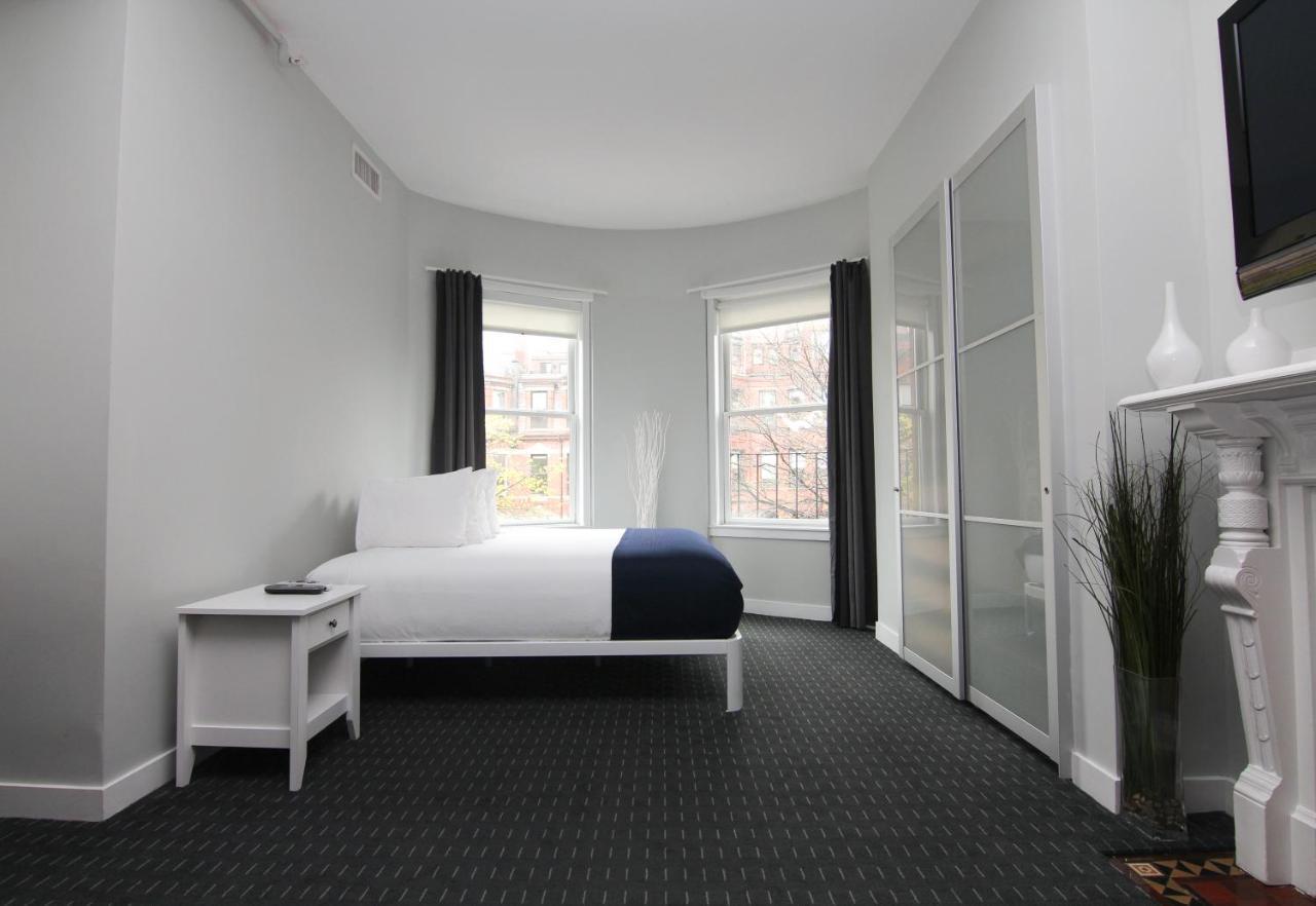 Stylish Newbury Street Studio, #4 Boston Buitenkant foto